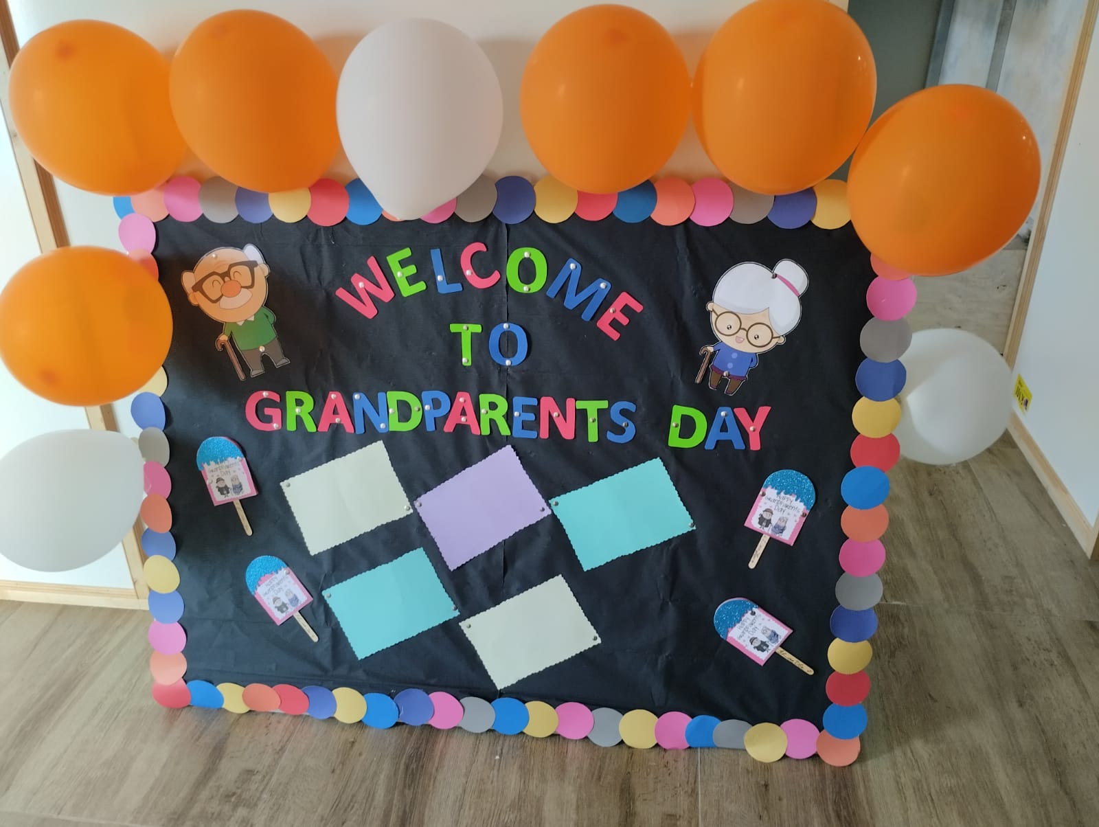Forces School System B-17 Campus celebrated Grandparents Day