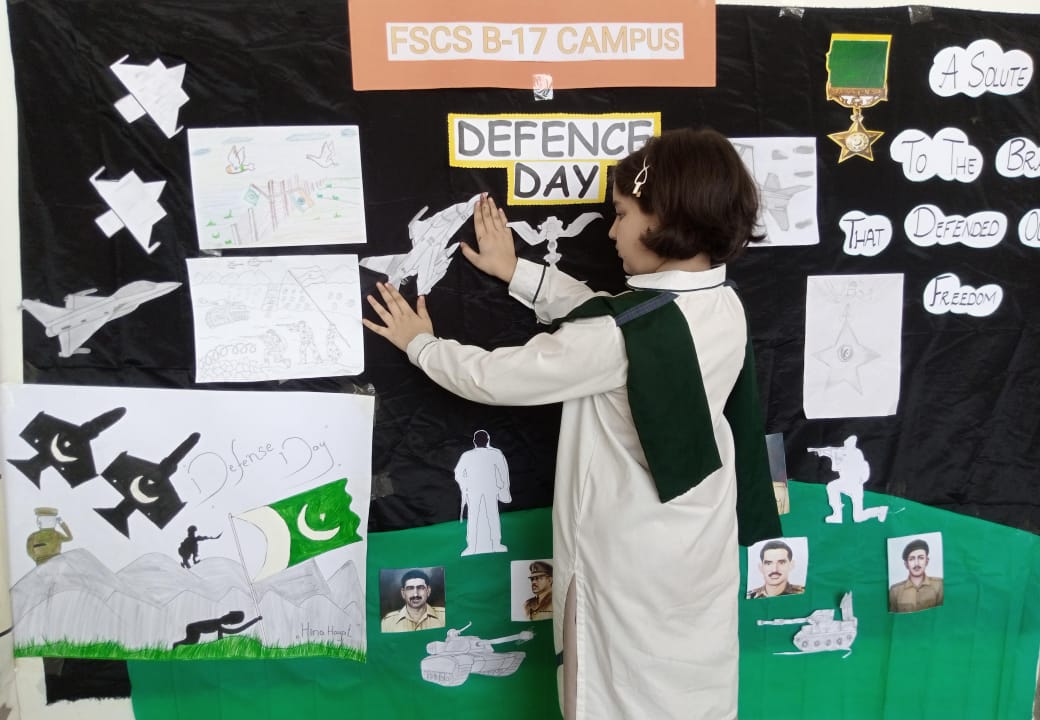 Defence Day Celebration at Forces School B 17 Campus
